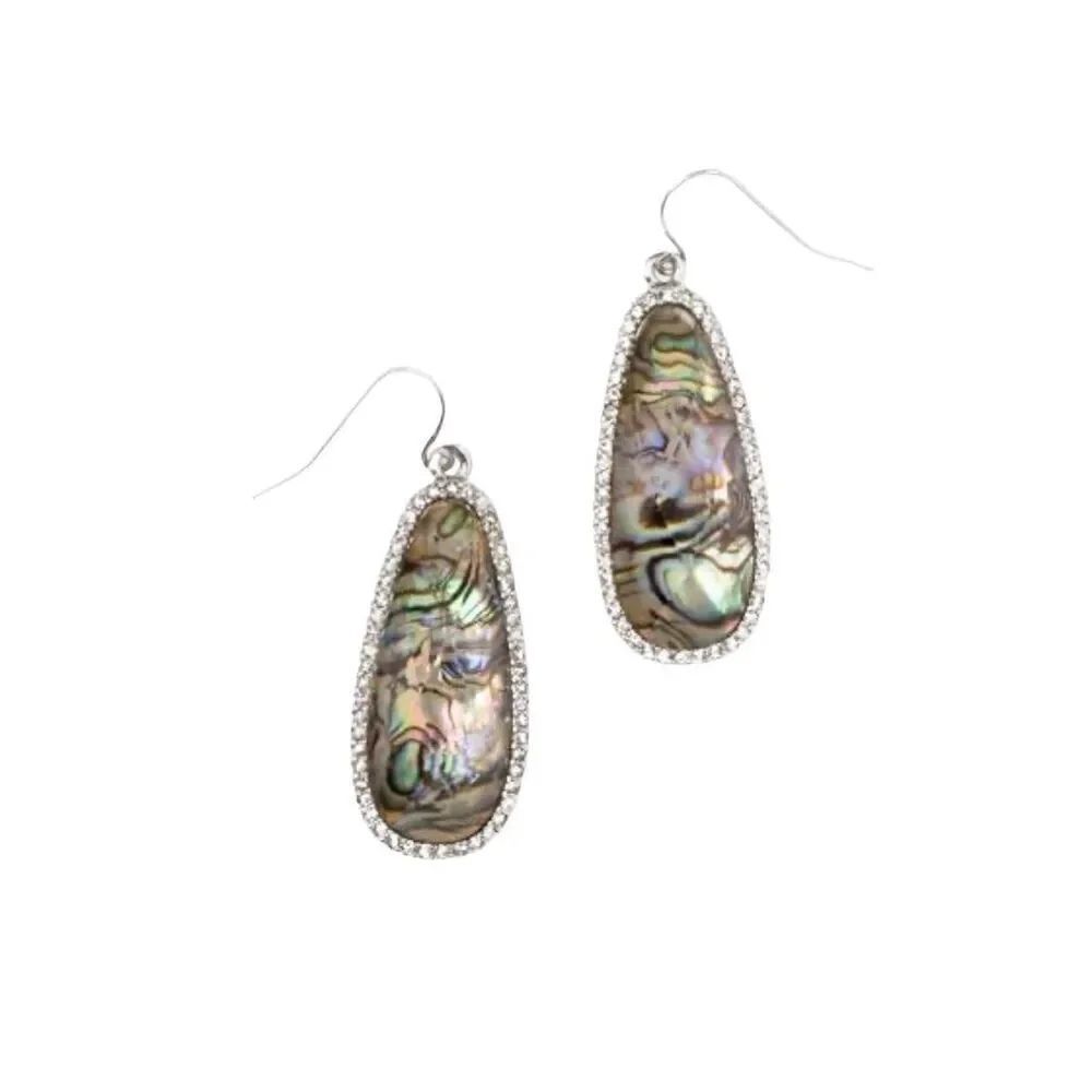 Premier Designs mother of pearl  Flaunt earrings